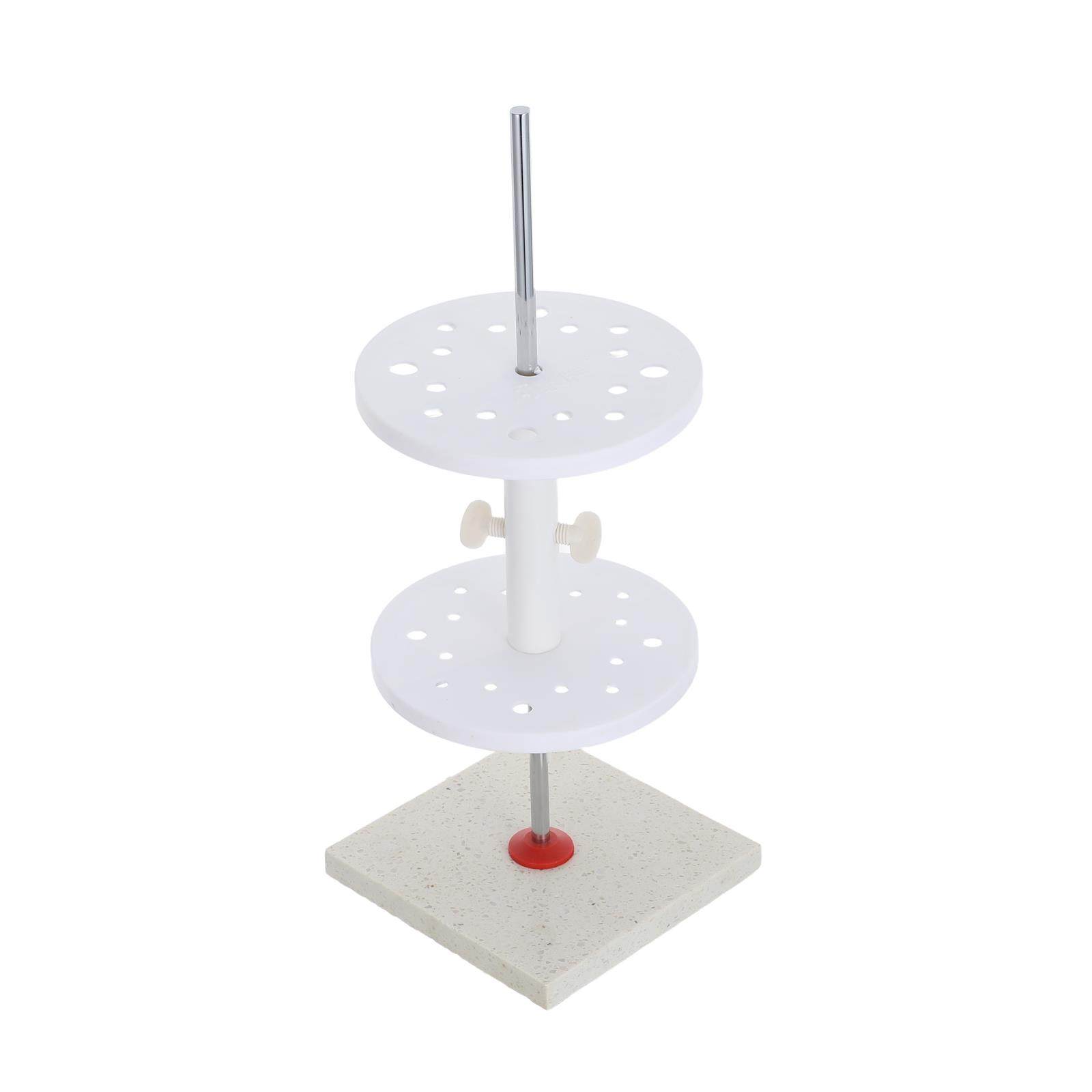 Lab Equipment - Marble Pipette Storage Rack 16-Hole Rotating