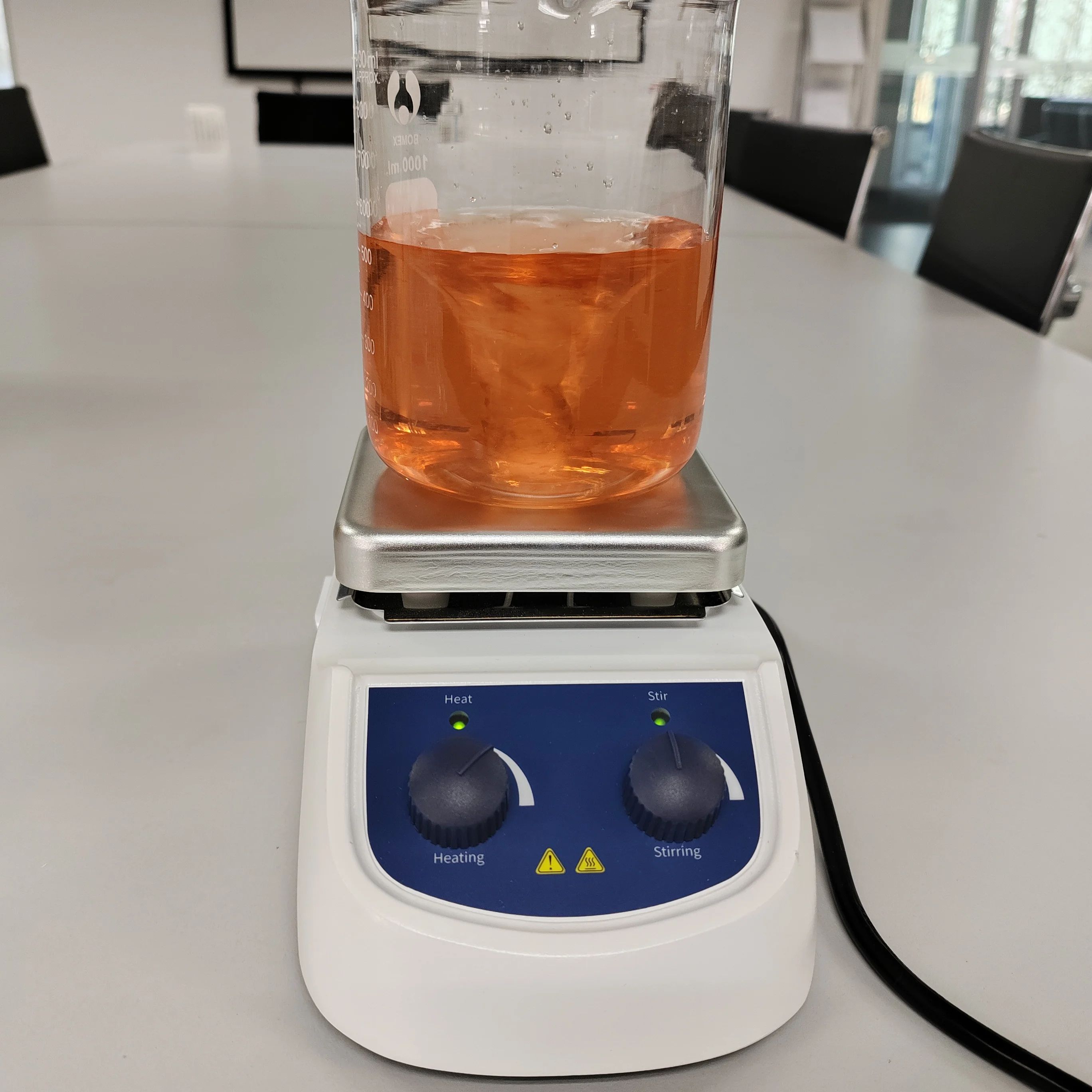 Lab Magnetic Stirrer Hot Plate - MS4-H380-E 5L Magnetic Stirrer Mixer Hot