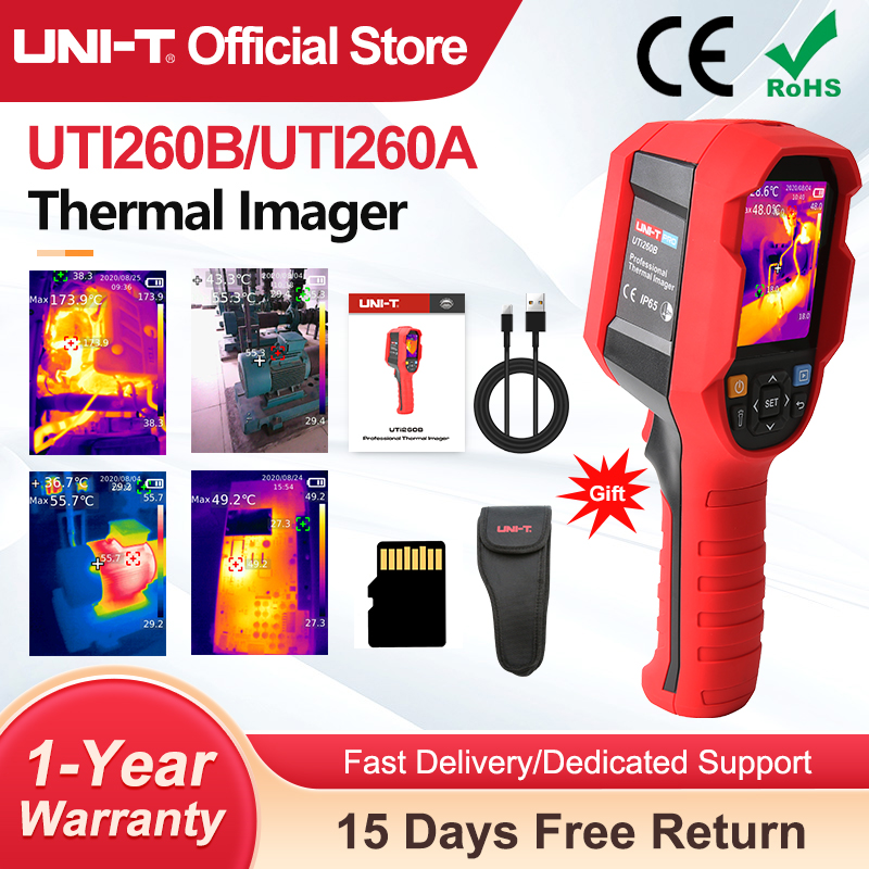 UNI-T UTI260B UTI260A Thermal  - Thermal Imaging Camera Pcb Repair ulasan dan harga