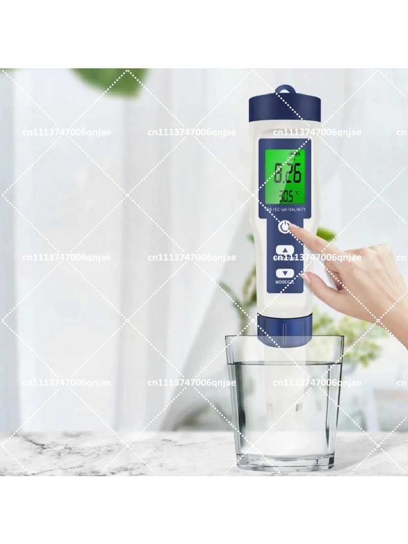 5-in-1 Digital Water Quality T - Ph Meter Digital Water Tester ulasan dan harga