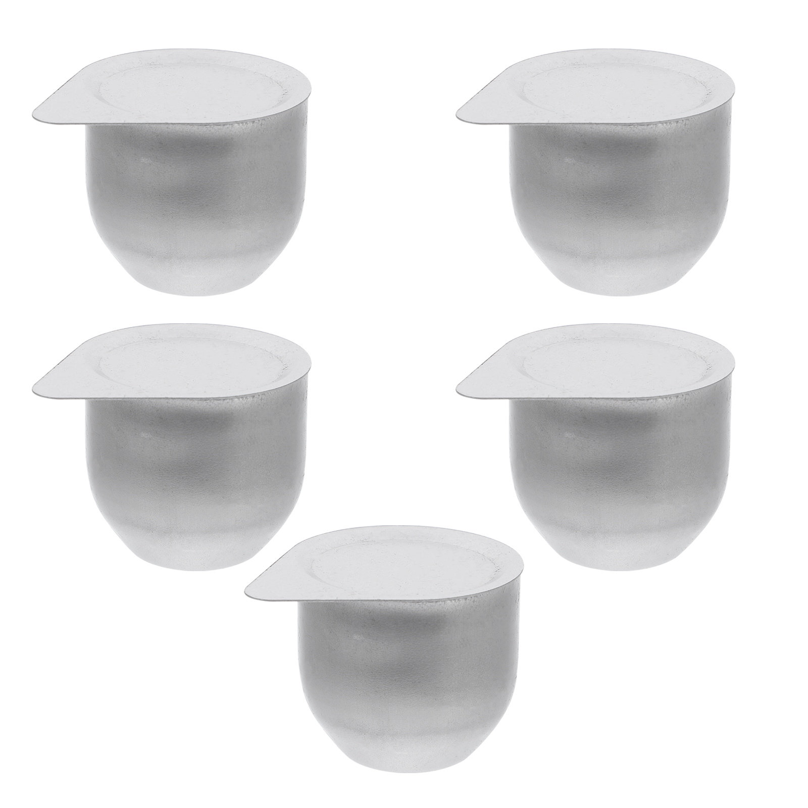 5Pcs Nickel Crucible with Lid  - Industrial Tools ulasan dan harga