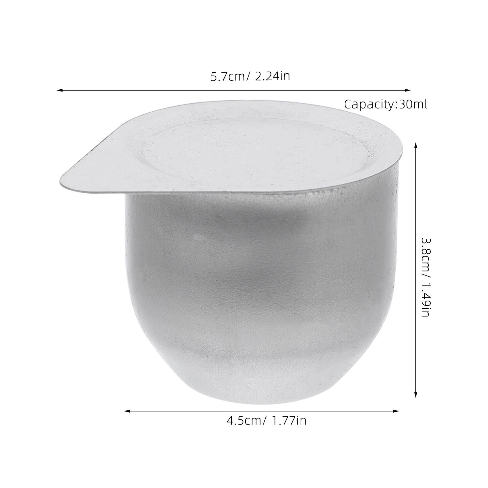 5Pcs Nickel Crucible with Lid  - Industrial Tools ulasan dan harga