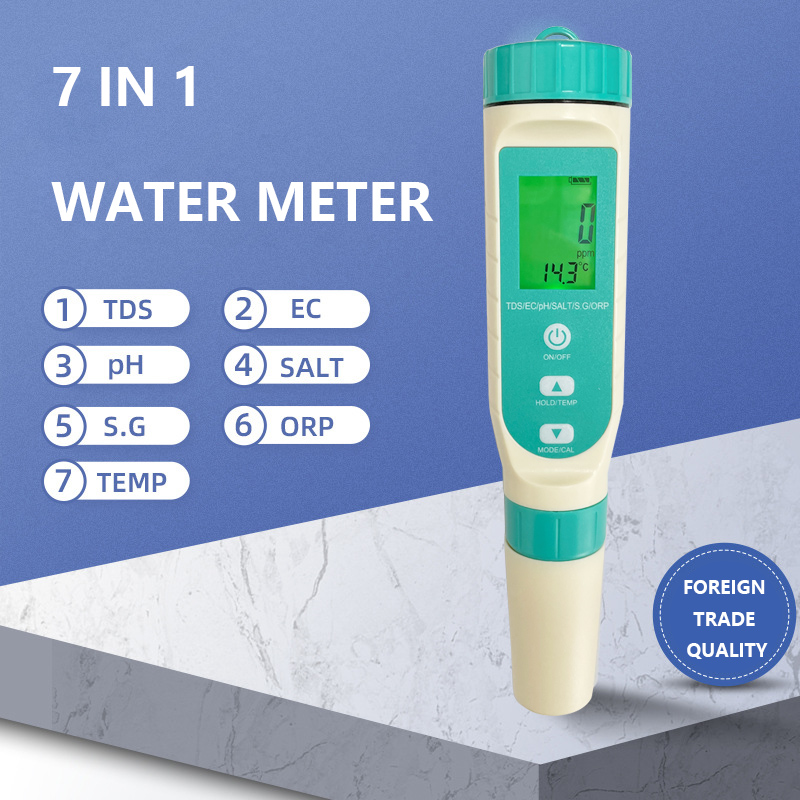 2023 Newest 7 in 1 PH / TDS /  - Ph Meter Digital Water Tester ulasan dan harga