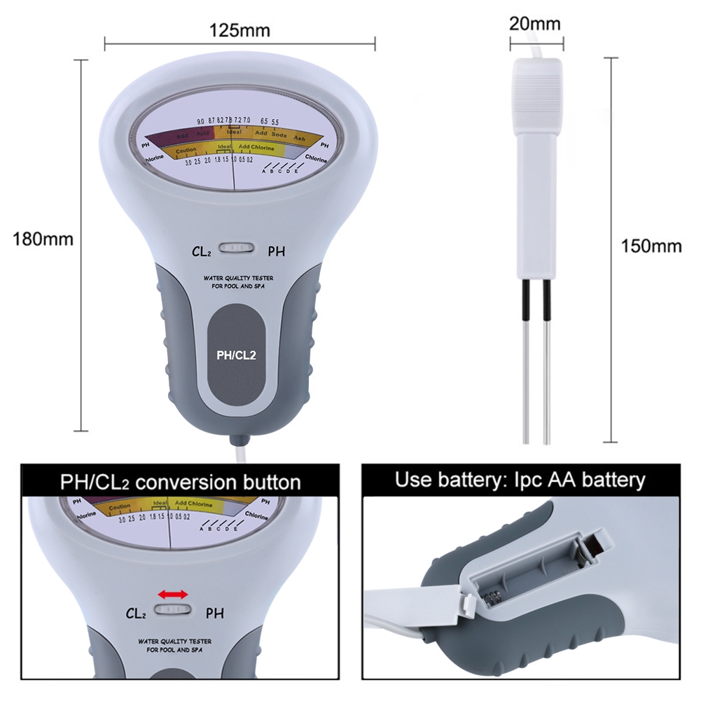 PC102 Portable Water Quality T - Ph Meter Digital Water Tester ulasan dan harga