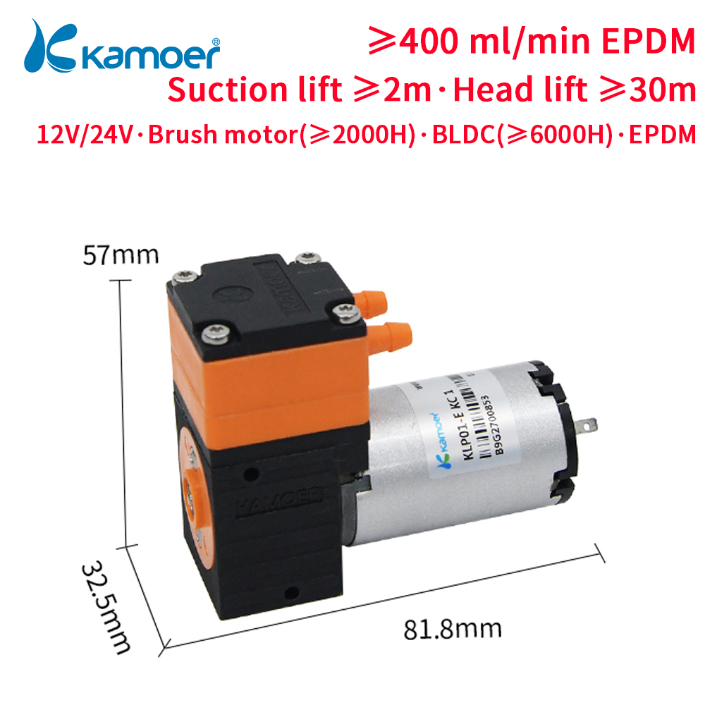Kamoer 400ml/min KLP01 Mini  H - Mini Peristaltic Pump 12V ulasan dan harga
