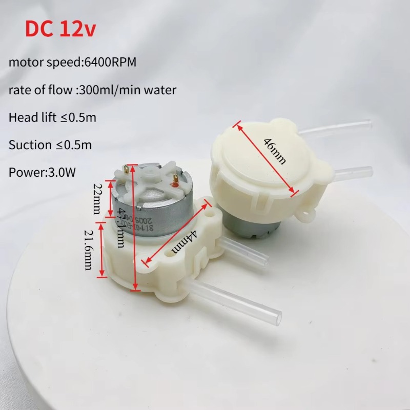 Micro Peristaltic Pump DC 12V  - Mini Peristaltic Pump 12V ulasan dan harga
