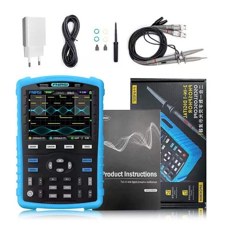 FNIRSI DPOX180H Handheld Phosp - Fnirsi Digital Oscilloscope Handheld ulasan dan harga