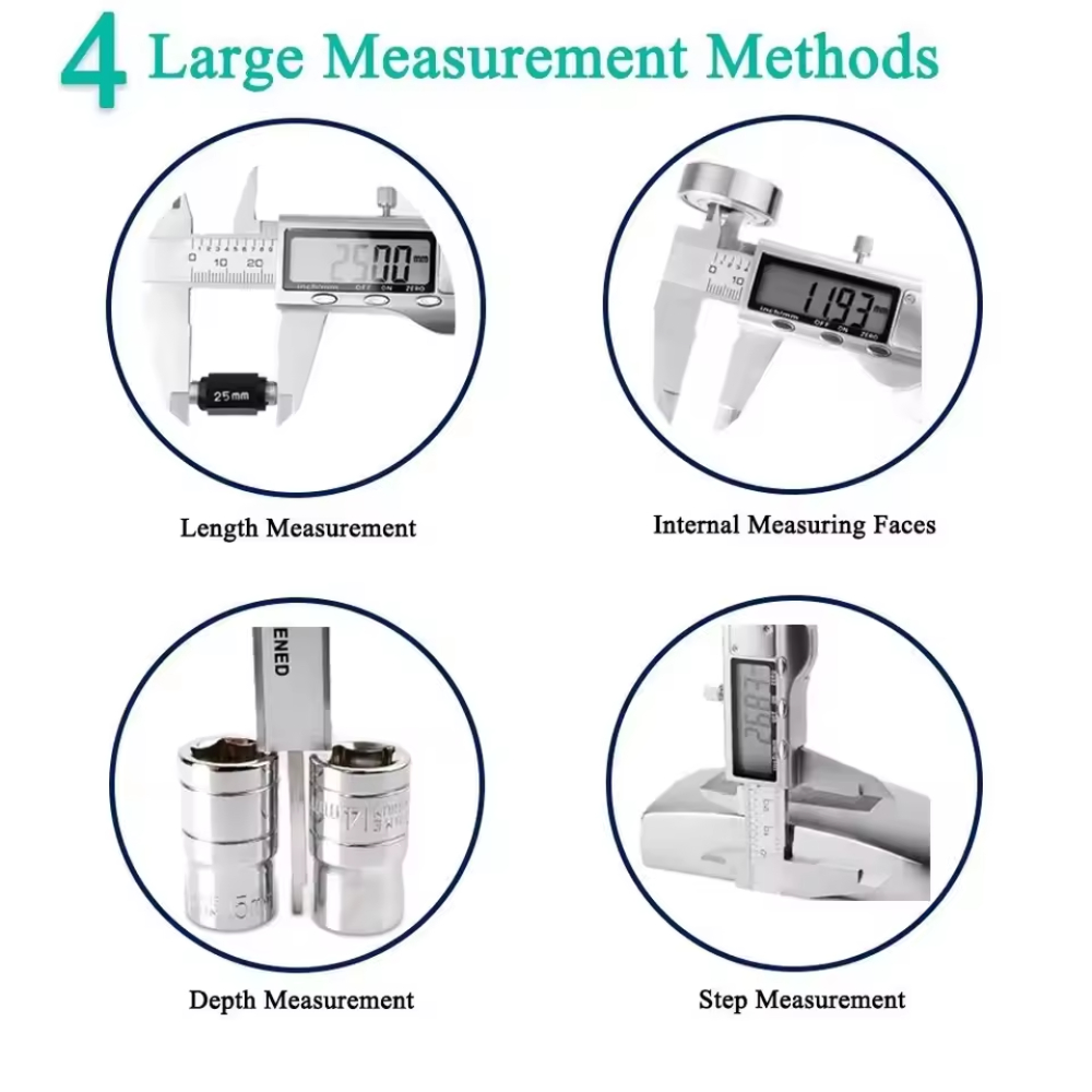 Electronic Vernier Caliper 6 I - Digital Caliper 150Mm Stainless Steel ulasan dan harga