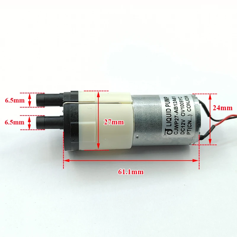 CJWP27-AB12A61 DC 12V Mini Dia - Mini Peristaltic Pump 12V ulasan dan harga