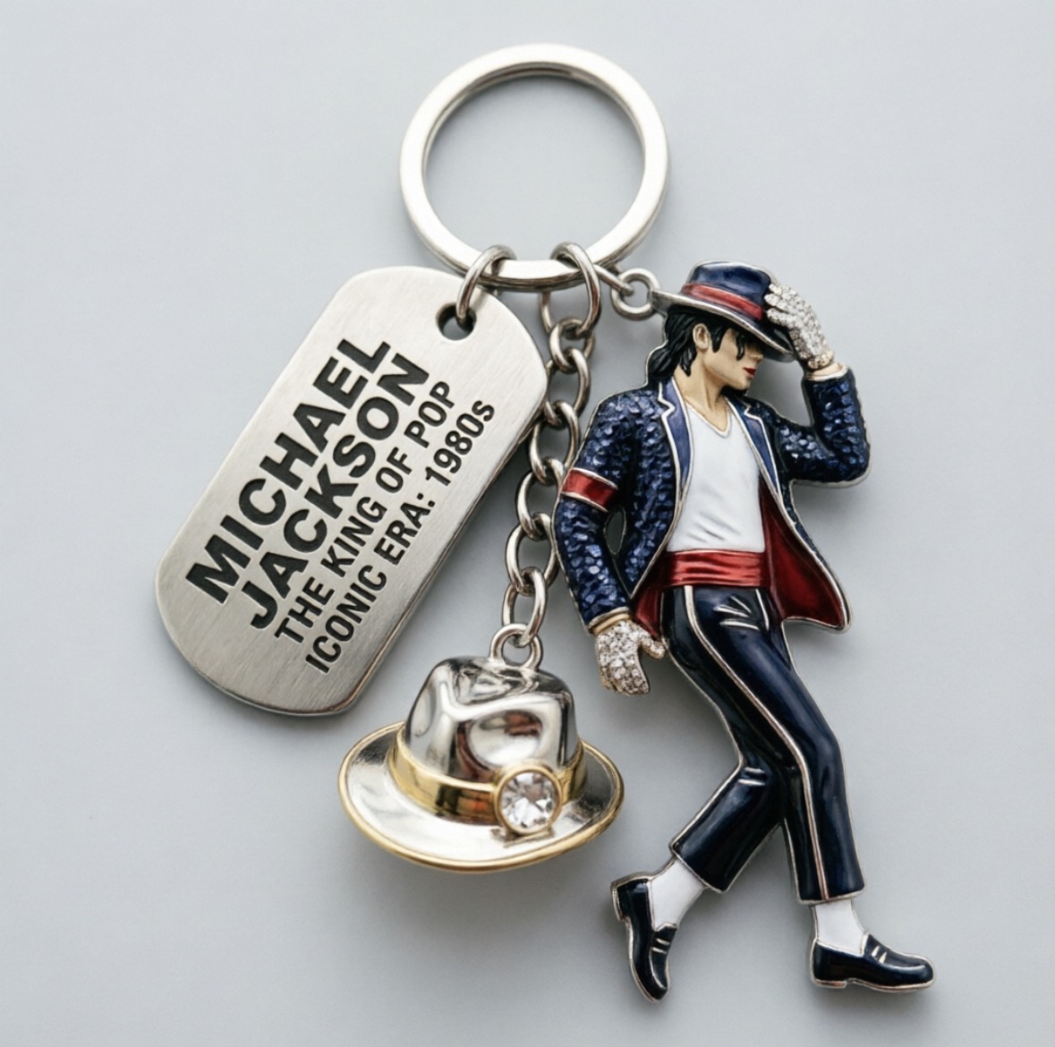 Michael Jackson Keychain Backp - Packaging ulasan dan harga