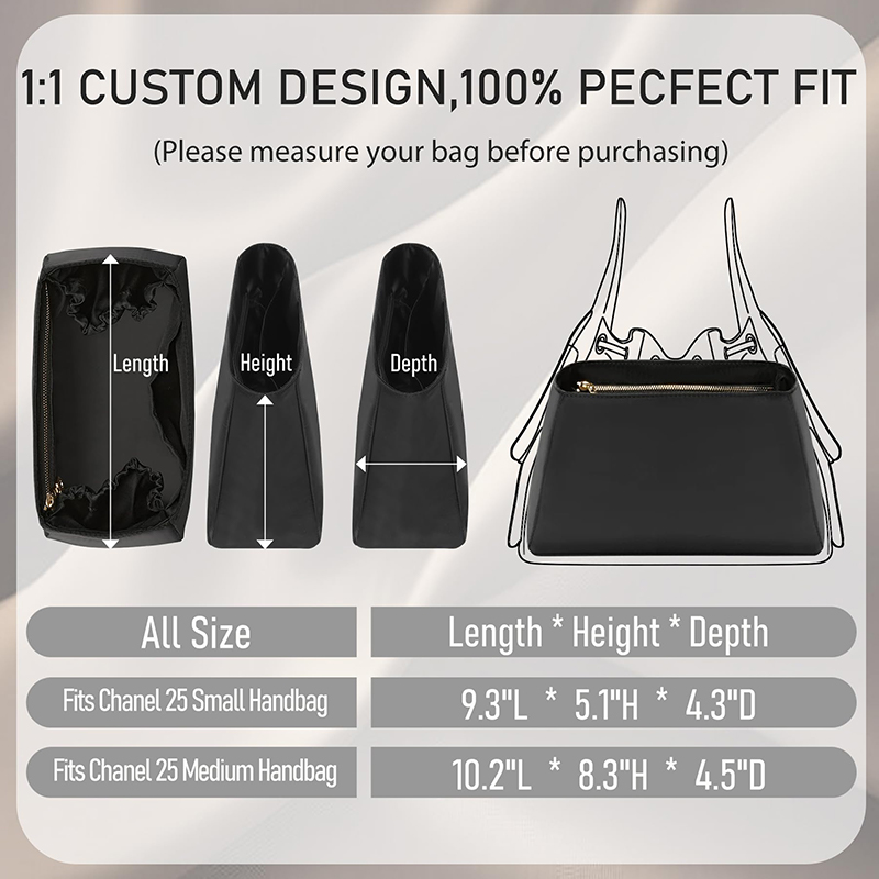 Nylon Bag Organizer Insert For - Packaging ulasan dan harga